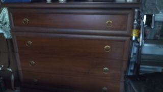 Armadio 4 stagioni + cassettiera legno