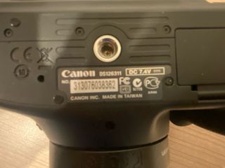 Cámara Canon EOS 600D + Lente 18-55mm