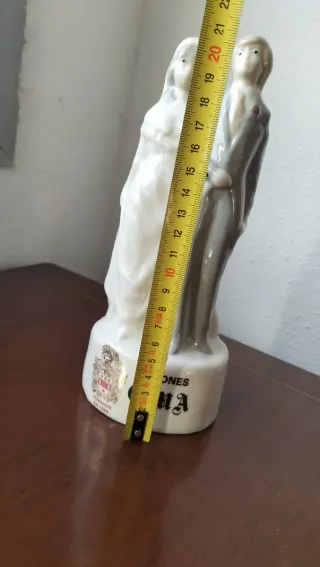 Figura Novios Vintage Cerámica