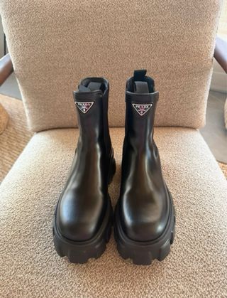Stivali Prada Monolith Neri