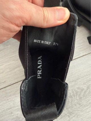 Stivali Prada Monolith Neri