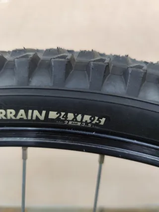 Bicicleta Rockrider ST 500 24 Niños