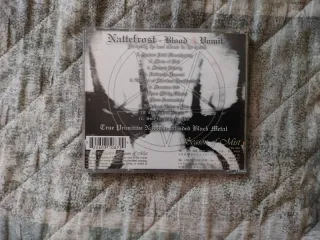 Nattefrost Blood & Vomit CD Black Metal