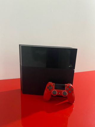 ¡PS4 en venta + MANDO ROJO!
