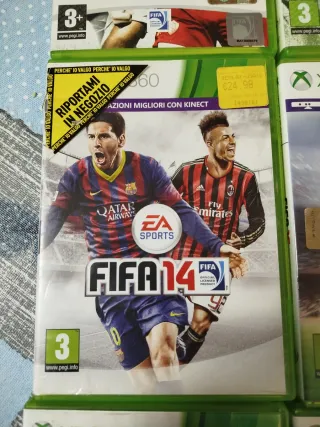 Xbox 360 Giochi FIFA e PES - 6 + 2 Omaggio