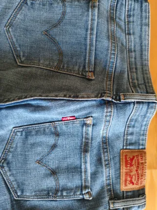 Pantalones Levis Mujer Talla 27 Lavado Medio