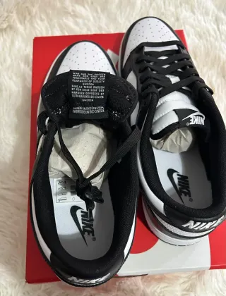 Nike Dunk Low Retro Negro Blanco