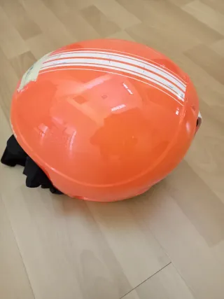 Casco de esquí infantil naranja