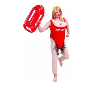 Disfraz de Adulto de Chica Vigilante De La Playa