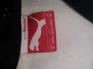 Sudadera Puma Blanca