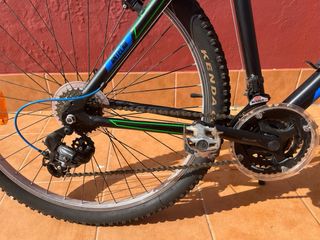 Bicicleta de Montaña 27.5 Negra/Verde