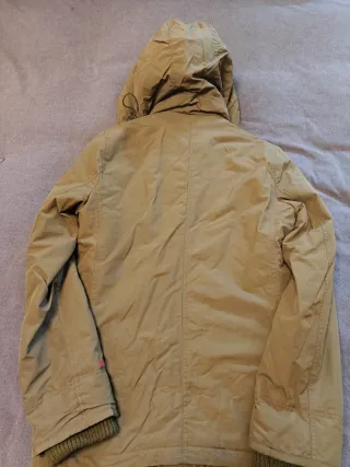 Parka Abercrombie & Fitch verde militar