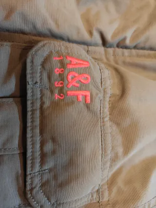 Parka Abercrombie & Fitch verde militar