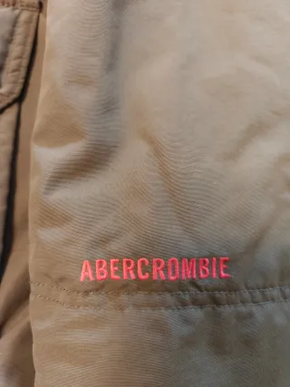 Parka Abercrombie & Fitch verde militar
