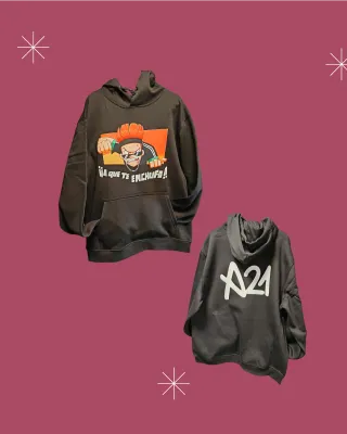 Sudadera El Rulas Talla L Negra