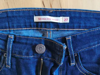 Pantalones Levi's Mujer Tiro Alto Talla 27