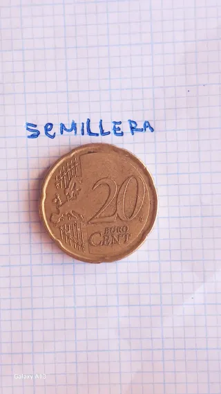 Lote de monedas de Euro (20, 10 y 50 céntimos)