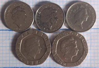 Lote de monedas de Euro (20, 10 y 50 céntimos)