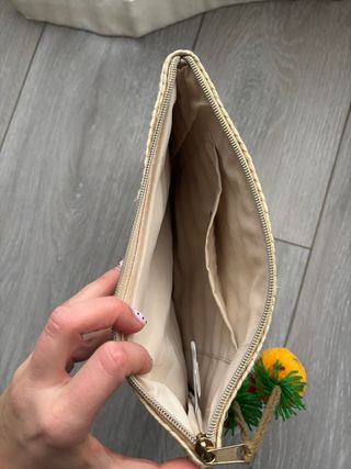 Bolso/cartera de mano mimbre