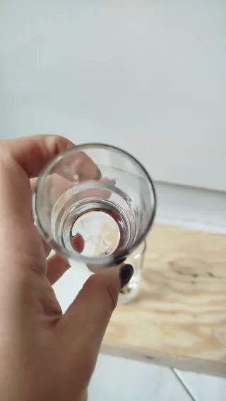 Bicchierini da liquore decorati (2 pezzi)