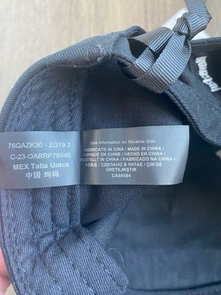 Gorra Just Cavalli Negra