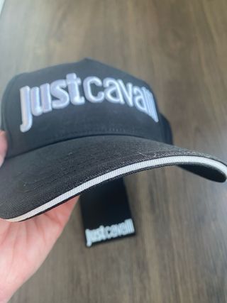 Gorra Just Cavalli Negra