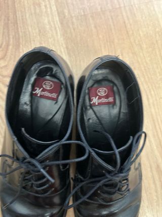 Zapatos piel  Martinelli Talla 41 Negros