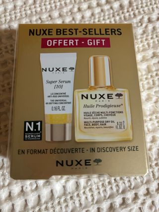 Lote Nuxe Best-Sellers: Serum y Aceite