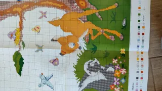 Revistas de punto cruz.