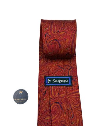 Cravatta Seta Yves Saint Laurent