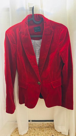 Blazer rojo Zara