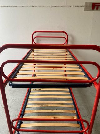 Literas metálicas y de madera