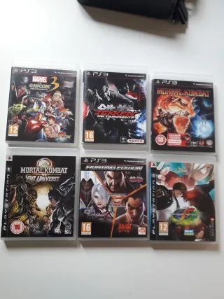 Mando Arcade y 6 Juegos PS3