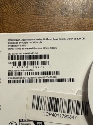 Apple Watch 42mm Oro Rosa Cellular