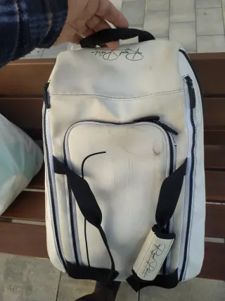 Mochila de mano y espalda de padel tenis