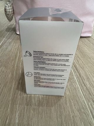 Biberón Suavinex Rosa Diseño Estrellas