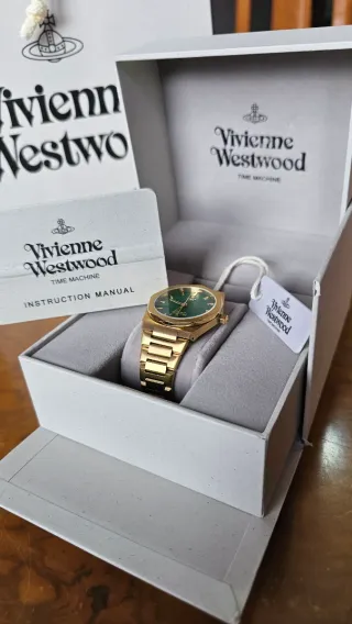 Reloj Vivienne Westwood Dorado y Verde