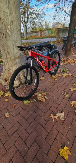 Bicicleta de Montaña Roja