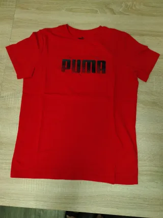Maglietta Puma rossa 13/14 anni