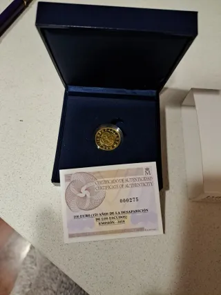 Moneda de Oro 2 Escudos 150 Aniversario