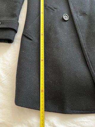 Chaqueta Marinero H&M Negra y Gris