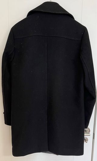 Chaqueta Marinero H&M Negra y Gris