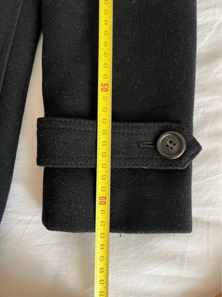 Chaqueta Marinero H&M Negra y Gris