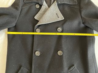 Chaqueta Marinero H&M Negra y Gris