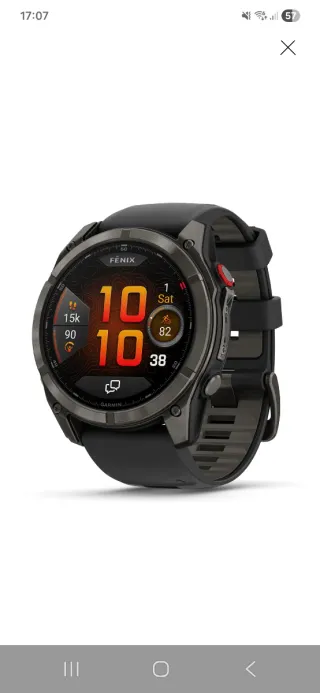 Garmin Fenix 8 51mm Solar Sapphire
