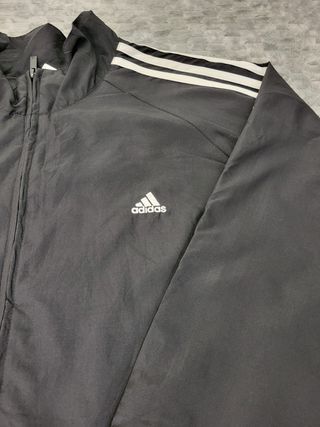 Chaqueta Deportiva Adidas XL Negra/Borgona