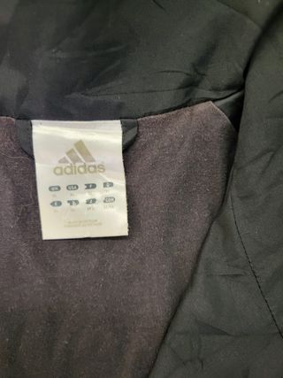Chaqueta Deportiva Adidas XL Negra/Borgona