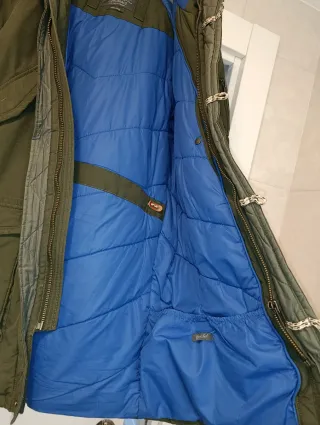 Abrigo Jack & Jones verde oliva Talla L