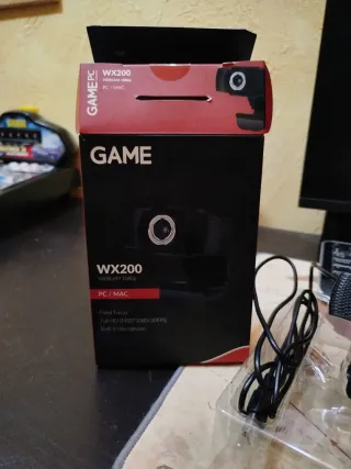Webcam GAMEPC WX200 Full HD 1080p