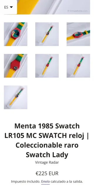 Orologio Swatch da collezione raro